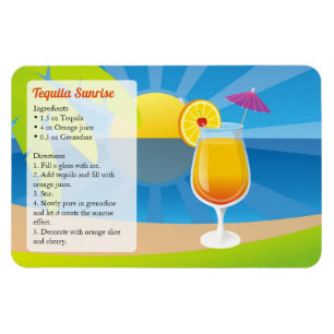 Íman Receita do nascer do sol da tequila