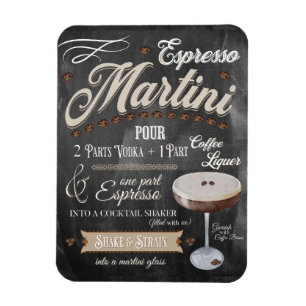 Íman Receita do quadro calcário Espresso Martini