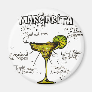 Íman Receita Margarita do cocktail