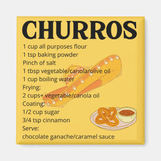 Íman Receita simples Churros