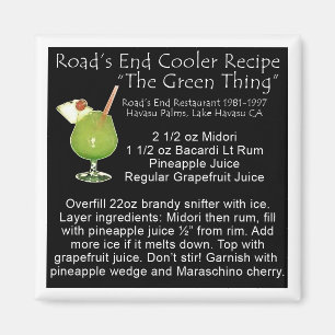 Íman Receita verde da coisa