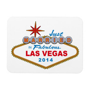 Íman Recem casados em Las Vegas fabuloso 2014 (sinal)