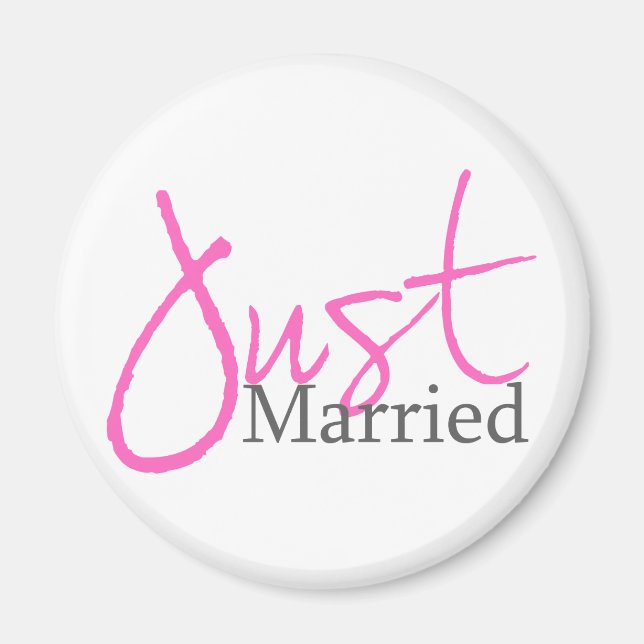 Íman Recem casados (Script Rosa) (Frente)