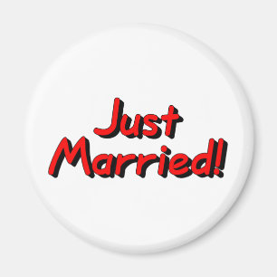 Íman Recem casados (vermelho)