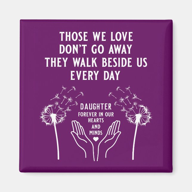 Íman Recepção de Funeral em Memória (Frente)