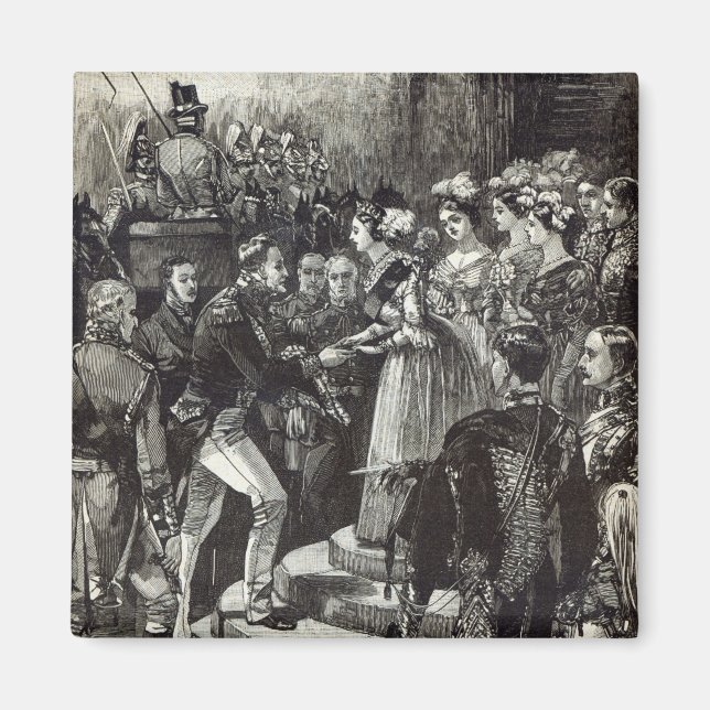 Íman Recepção de Louis Philippe no Castelo de Windsor (Frente)