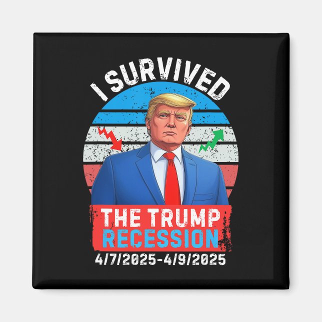 Íman Recessão Trump Abril de 2025 2 Dias (Frente)
