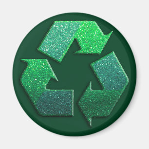 Íman Reciclagem do Dia da Terra, Reciclar, Reutilizaç