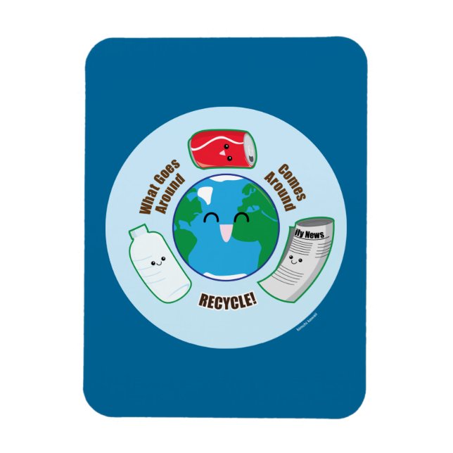 Íman Reciclar (Vertical)