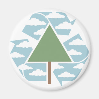 Íman Reciclar - Árvore -1