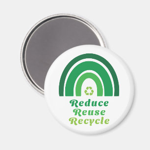 Íman Reciclar de Reutilização Ambiental do Arco-Íris Ve