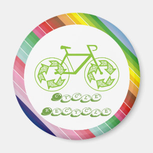 Íman Reciclar do ciclo