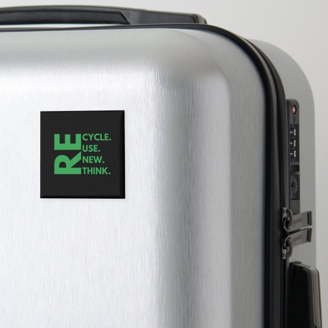 Íman Reciclar Reutilizar Renovar Repensar Dia da Terra  (In Situ (Luggage))