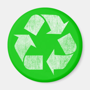 Íman Reciclar - vai o verde