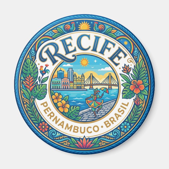 Íman Recife Brasil (Frente)
