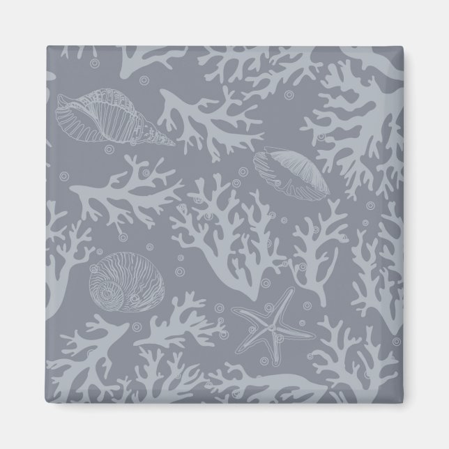 Íman Recife de Coral do Estilo do hipster (Frente)