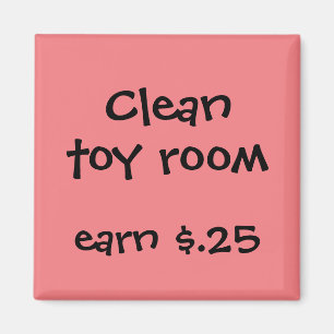 Íman Recompensas de Chore para Crianças