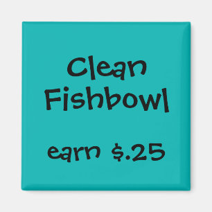 Íman Recompensas de Chore para Crianças