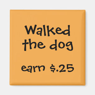 Íman Recompensas de Chore para Crianças