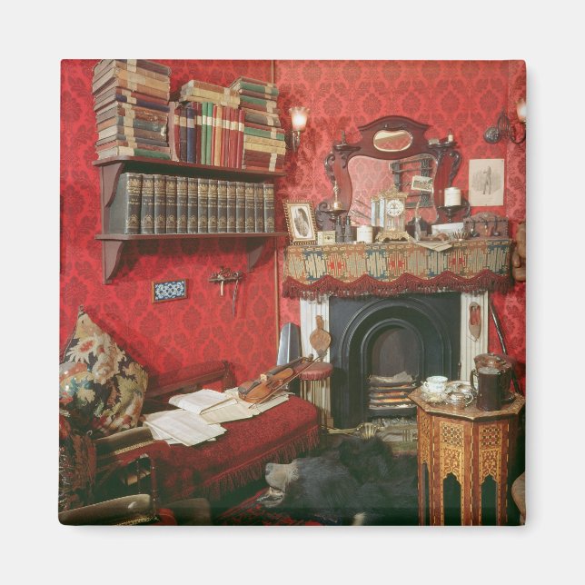 Íman Reconstrução da sala de Sherlock Holmes (Frente)