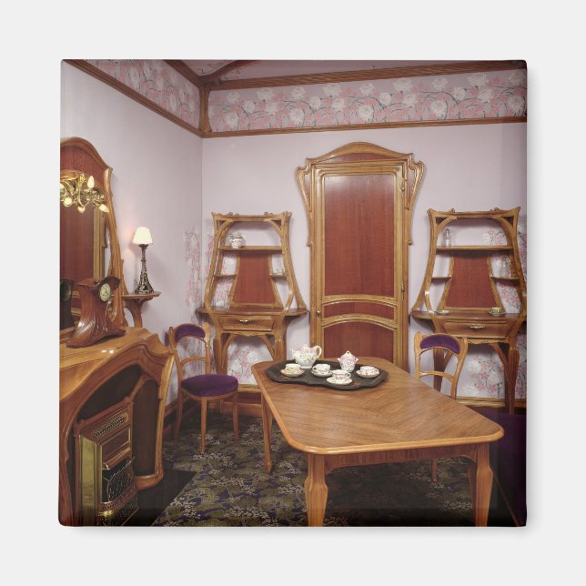 Íman Reconstrução de um salão do Café de Paris (Frente)