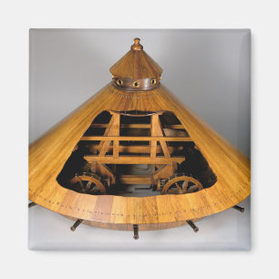 Íman Reconstrução modelo do design de da Vinci