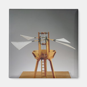 Íman Reconstrução modelo do design de da Vinci