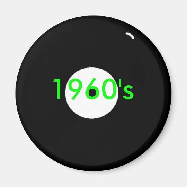 Íman recorde de 1960 (Frente)