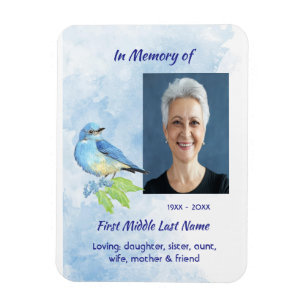 Íman Recordo Memorial Jardim de Bluebird
