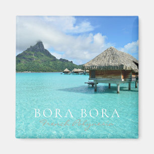 Íman Recurso de Overwater em Bora Bora. Polinésia