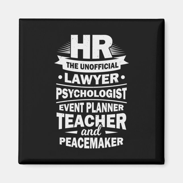 Íman Recursos humanos orgulhosos (Frente)