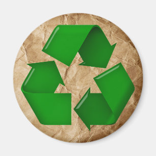 Íman Recycle - Crumpled Paper