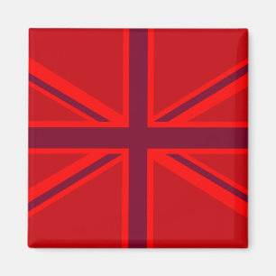Íman Red Accent Union Jack Design