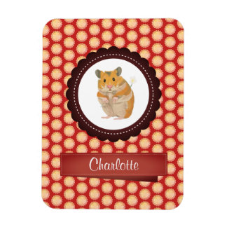 Íman Red Add Your Name Hamster