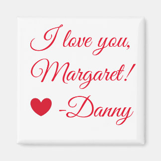 Íman Red and White Love