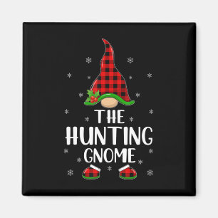 Íman Red Buffalo Plaid Matching The Hunting Gnome Chris