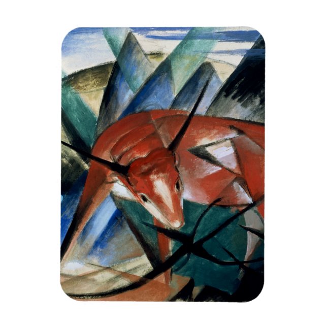 Íman Red Bull (guache no papel) (Vertical)