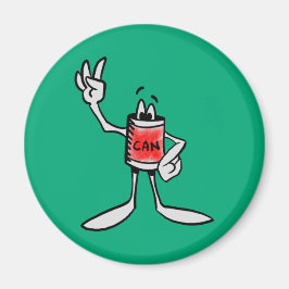 Íman Red Can Creature Kitchen Fridge Magnet