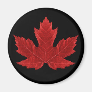 Íman Red Canadian Maple Leaf Magnet