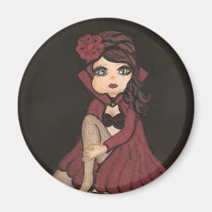 Íman Red Cape Quantum Cutie Girl Magnet