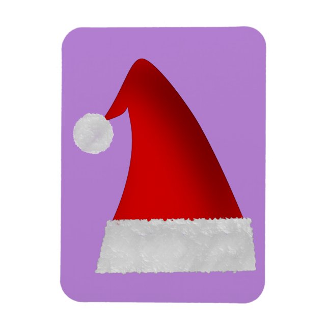 Íman Red Christmas Santa Hat (Vertical)