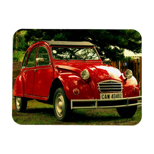 Íman Red Citroën 2CV (Horizontal)