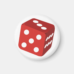 Íman Red Dice