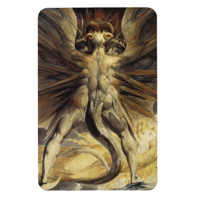 Íman Red Dragon (Vertical)