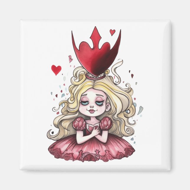 Íman Red Dress Alice (Frente)