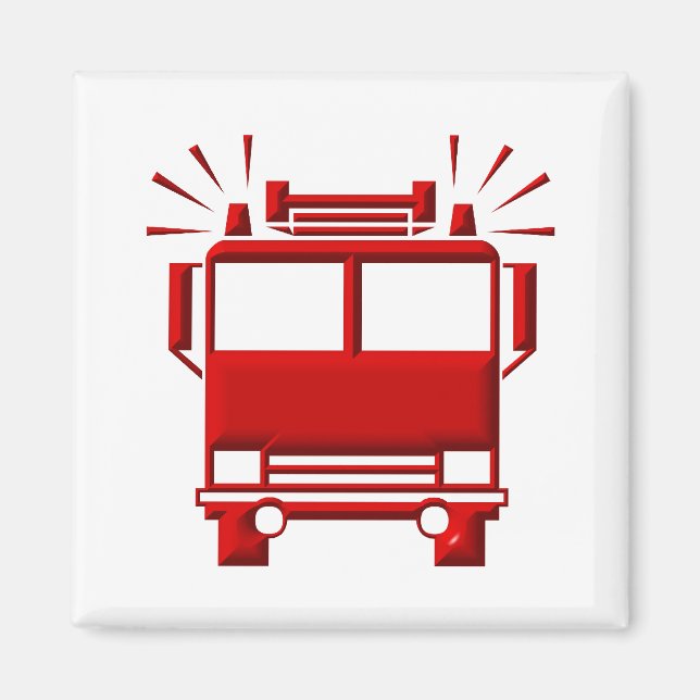 Íman Red Firecaminhão (Frente)