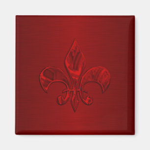 Íman Red Fleur de Lis