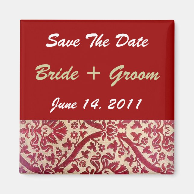 Íman Red Floral (Frente)