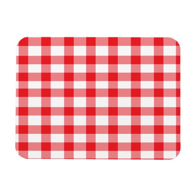 Íman Red Gingham (Horizontal)