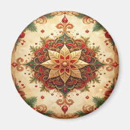 Íman Red Green Decorative Christmas Holiday Magnet